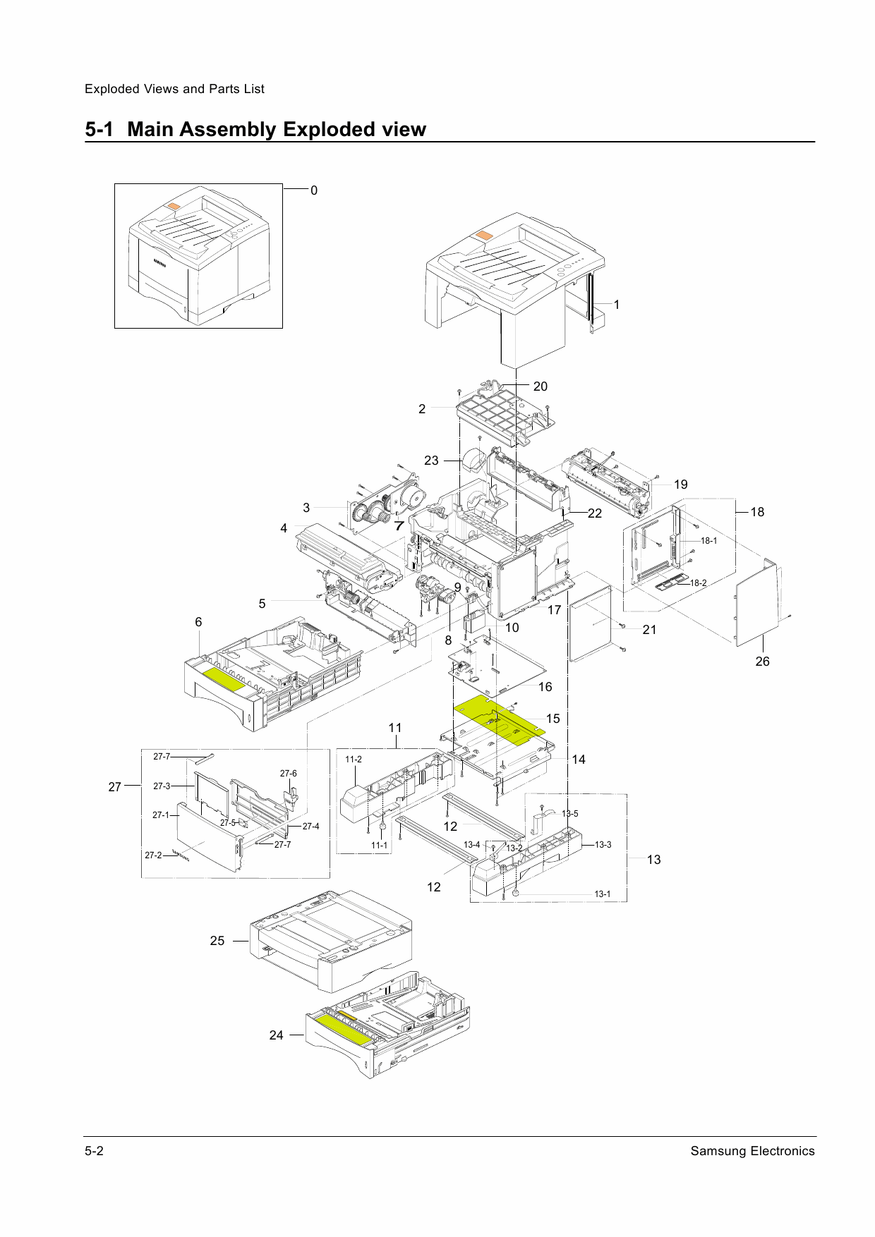 Samsung Laser-Printer ML-1450 1451N Parts and Service Manual-5